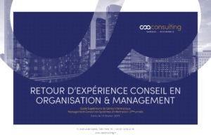 intervention ESGI : REX Conseil Organisation & Management